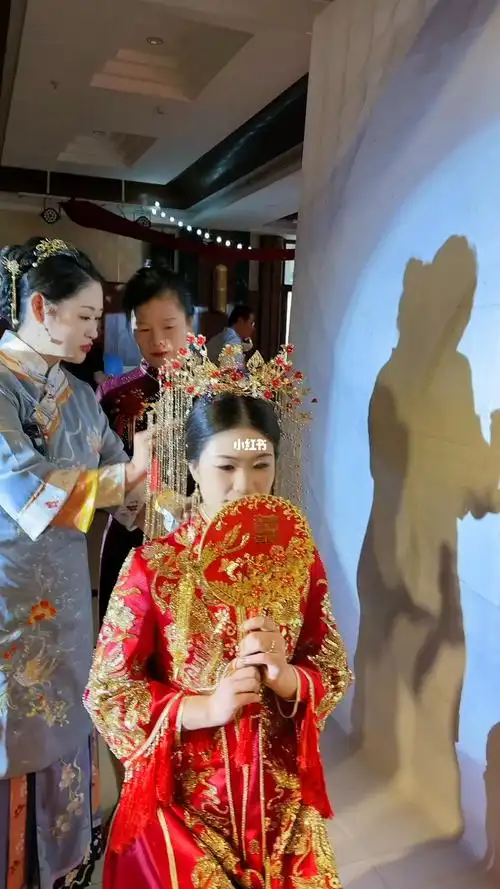 中式婚礼 新娘妈妈为女儿行《梳妆礼》#青岛#莱西婚礼现场#烟台#莱阳