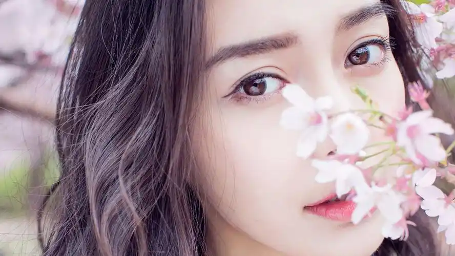 高清晰angelababy美诱唯美拍摄宽屏壁纸下载