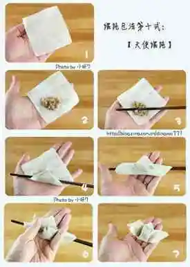 包饺子的手法视频教程(快速包小馄饨)