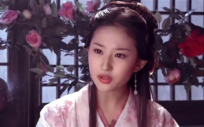 刘亦菲王语嫣留住你一面画在我心间