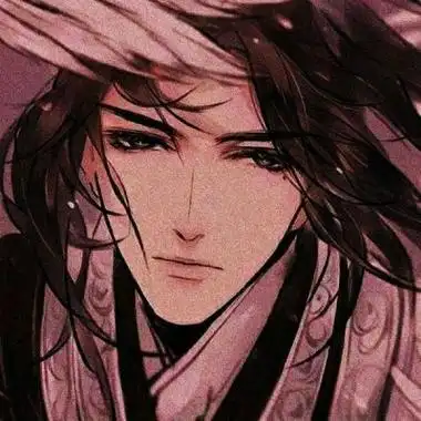 红色男头古风高清帅气加了滤镜的红色古风霸气男生头像图片