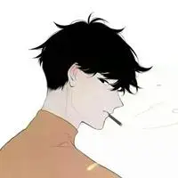 耳钉寸头动漫男头像冷酷版【点击鼠标右键下载】