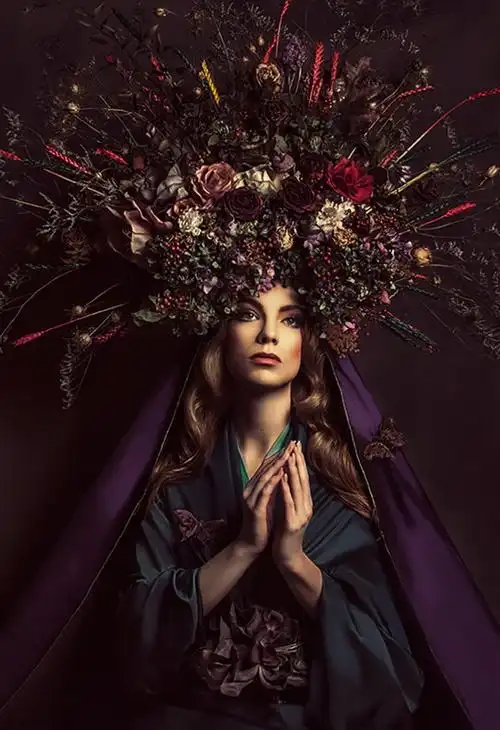 波兰暗黑女王镜头下的气质哥特人像