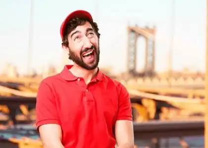 快乐的表情疯狂经销商图片