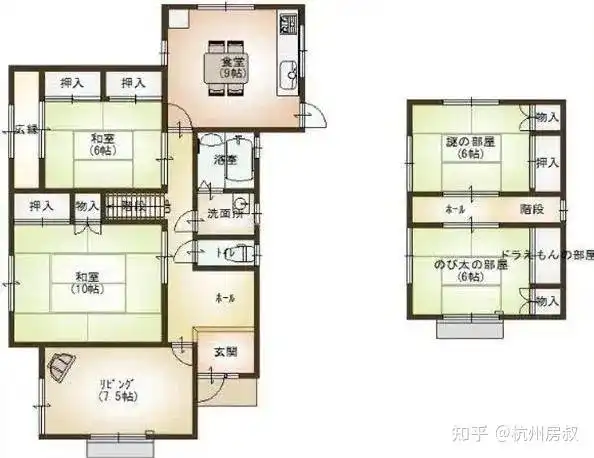 大雄家▲樱桃小丸子家原本还准备了野比大熊和樱桃小丸子的家,因为