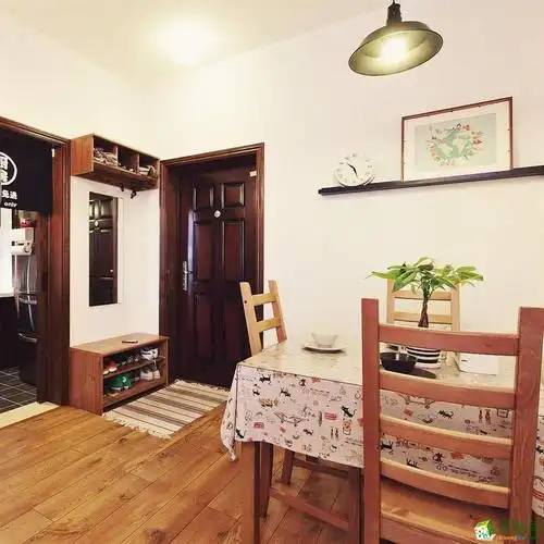 50平米简约现代小户型装修案例 现代 两室两厅一卫