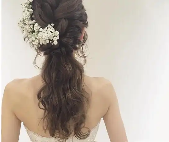 韩式新娘辫子发型图片大全