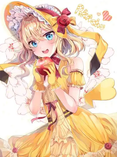 皮卡丘 拟人化——pokémon——p站:81387535 | 画师:チョチョ