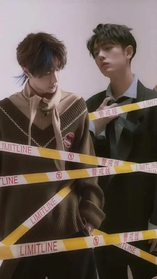 肖战王一博琑儿照片