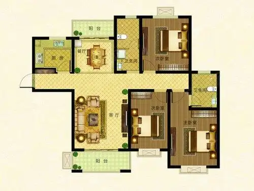 紫御华府户型图