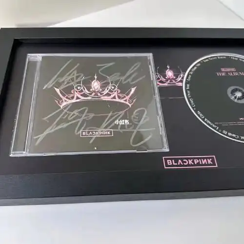 black pink 四人亲签专辑