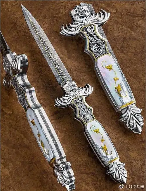 令人惊叹的艺术品世界上最昂贵的大马士革刀