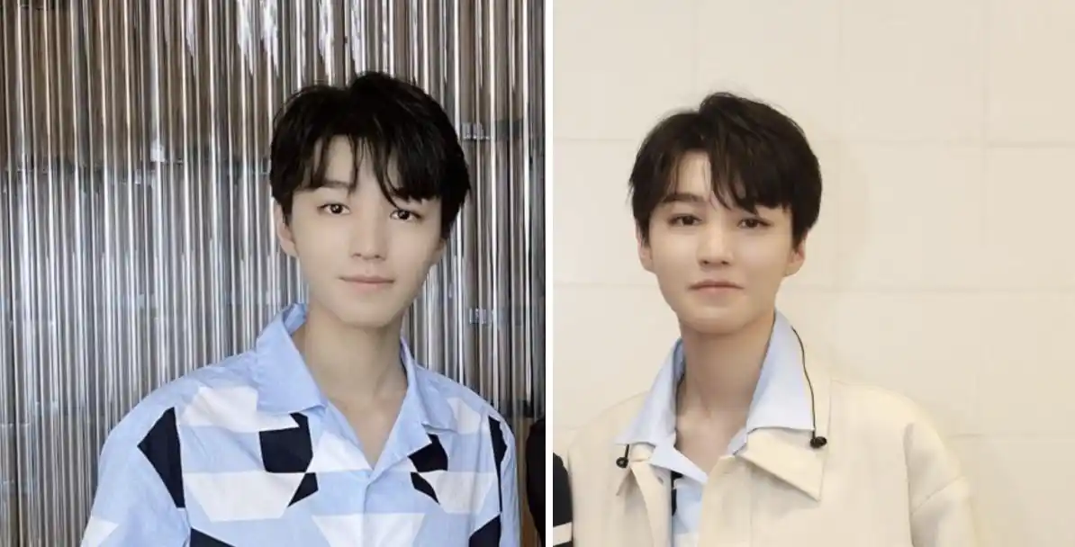 letme晒与王俊凯合照两位颜值天花板小凯脸上的肉又回来了