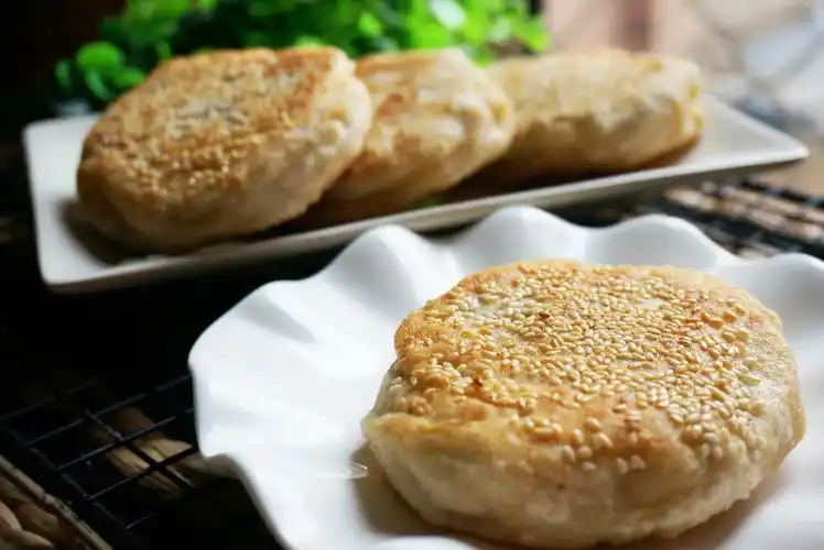 春天里肉馅烧饼