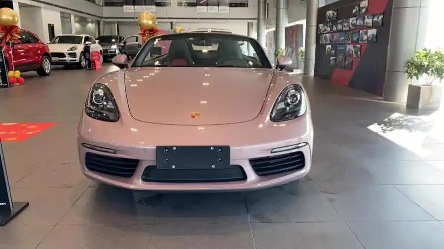 冰梅粉 718 boxster 女神无可抵抗的颜色