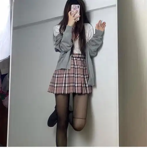 罗马圣仕新款jk水手服女学生装黑丝学姐jk制服格裙夏季性套装纯欲风格