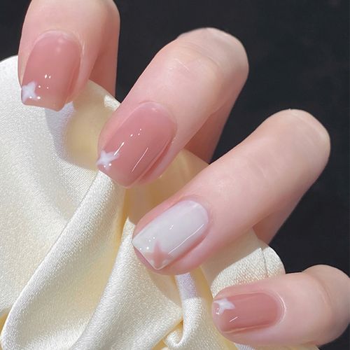 冰透天显美甲指甲油乳白色裸色夏天显流行新色2021年指甲彩妆
