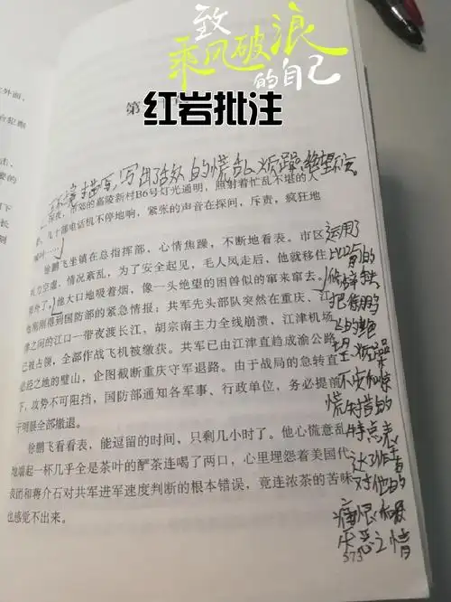 红岩批注