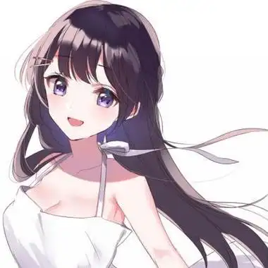 2021唯美紫色系的动漫女生头像大全百褶裙下的青春