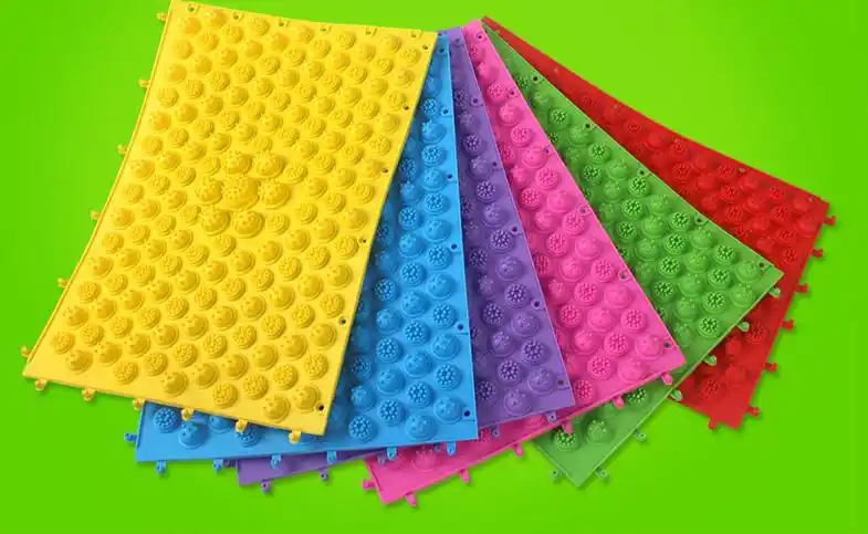 跑男同款小冬笋指压板小竹笋趾压板大片痛硬脚底按摩垫子家用 【1片装