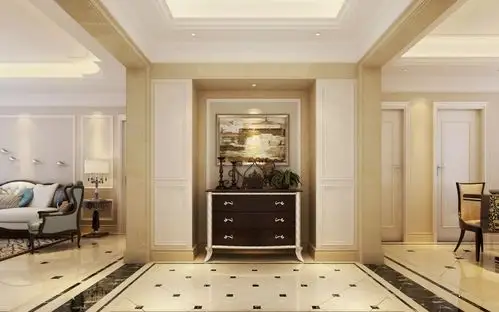 波涛别墅赏析┃玄关这么设计一进门就旺到你