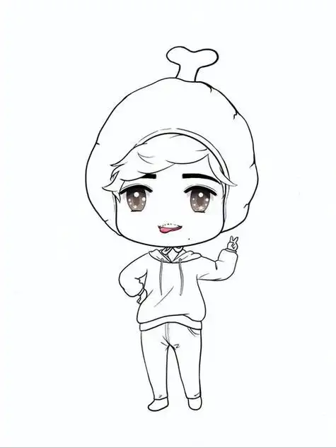 宋亚轩q版简笔画宋亚轩q版简笔画教程