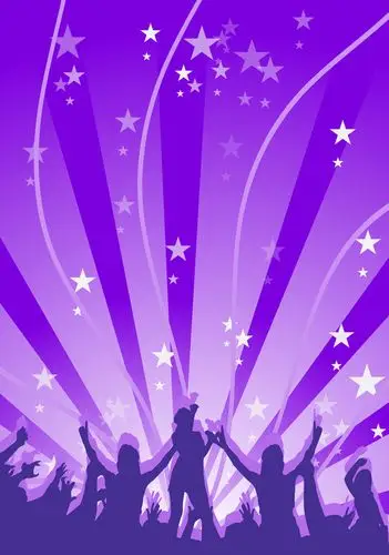 韩式梦幻音乐会海报画册矢量背景素材免抠素材免费下载_觅元素51yuans