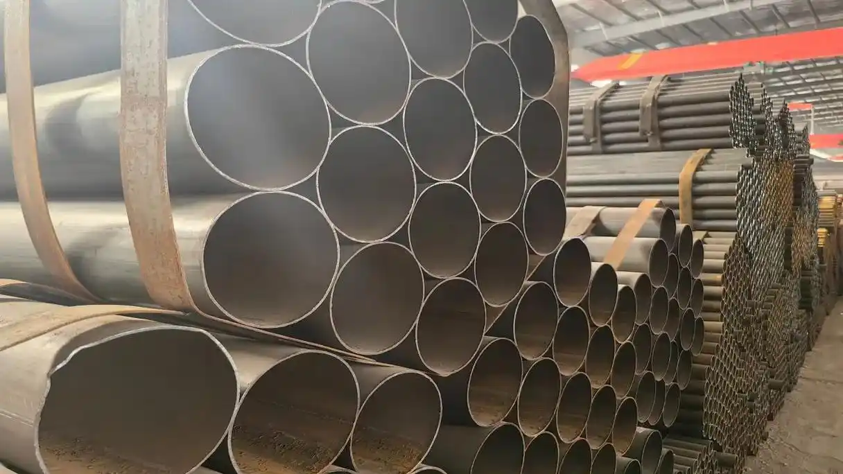 盐城4分-6分直缝钢管厂家.我公司地处中国焊管产业基地大邱庄 - 抖音