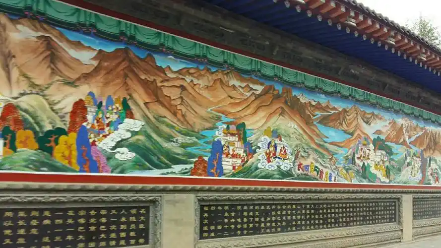 塔尔寺的三绝之一,壁画