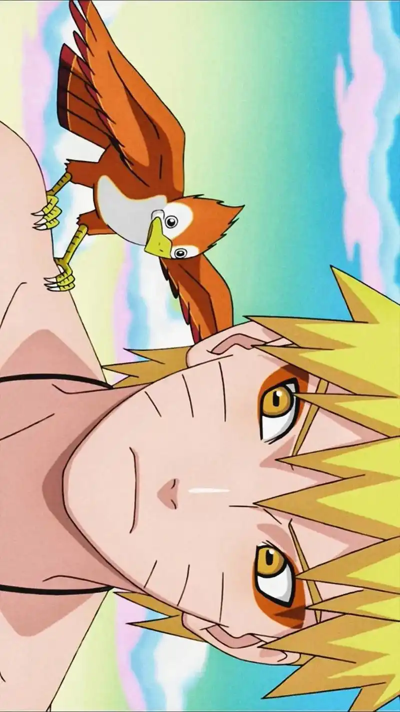 "所谓火影,就是忍着疼痛,走在最前面的人"#仙鸣 #鸣人壁纸 - 抖音