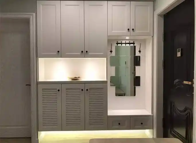 玄关鞋柜怎么设计?给你4种设计方案,照着装准没错