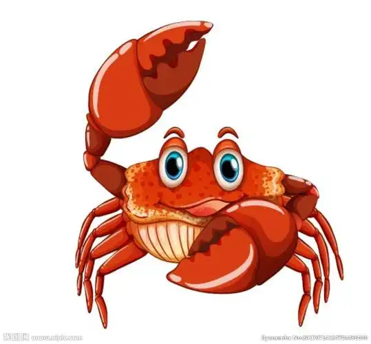 卡通螃蟹设计图__卡通设计_广告设计_设计图库_昵图网nipic.com