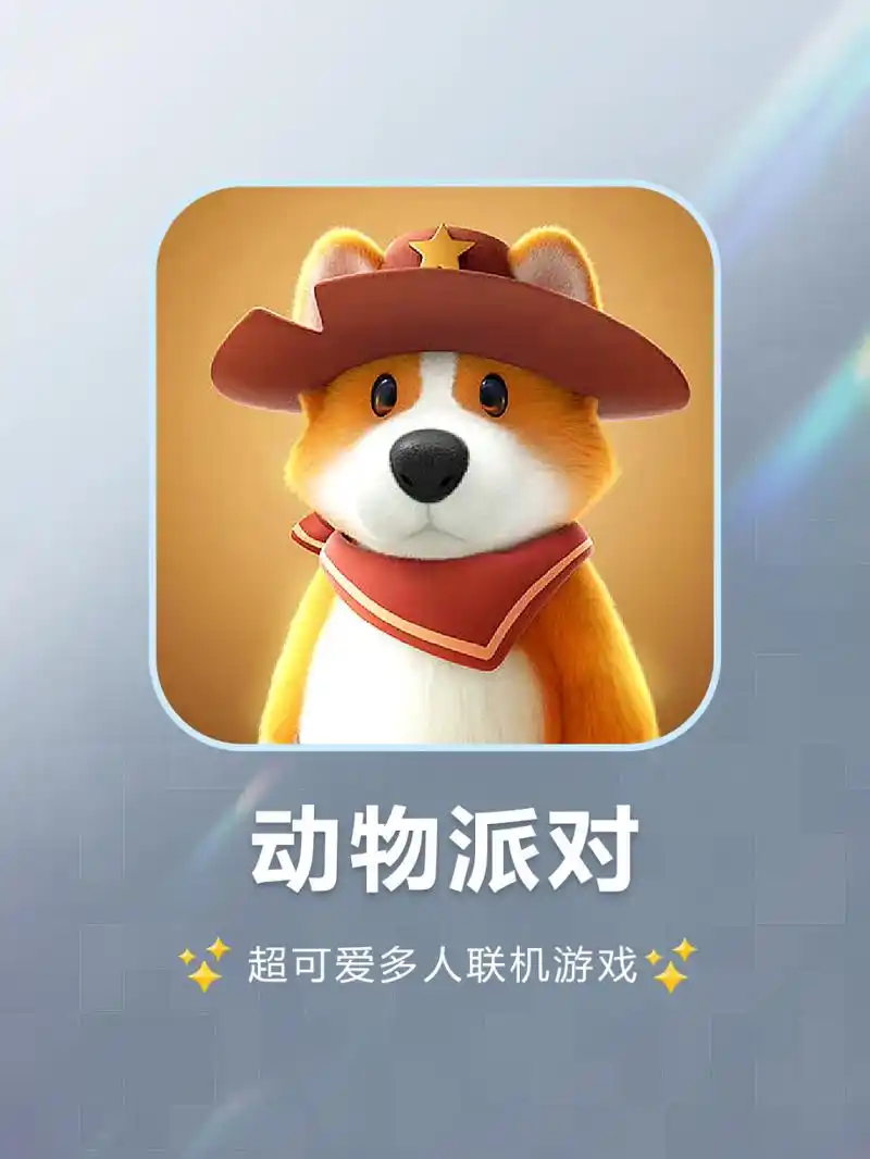 💖敲可爱!双人联机游戏动物派对太好玩了 小汪今天推荐一款敲可爱好