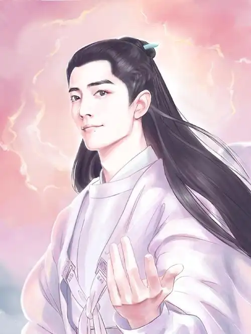 遥见肖战时影共赴云荒##玉骨遥##我画的就是肖战##玉骨遥里的古风