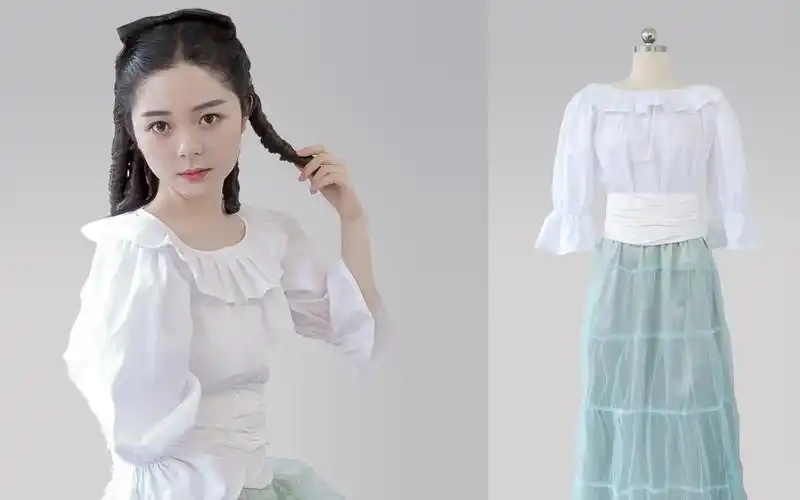 一百件经典服装挑战计划八金粉世家白秀珠戏服改编制作过程