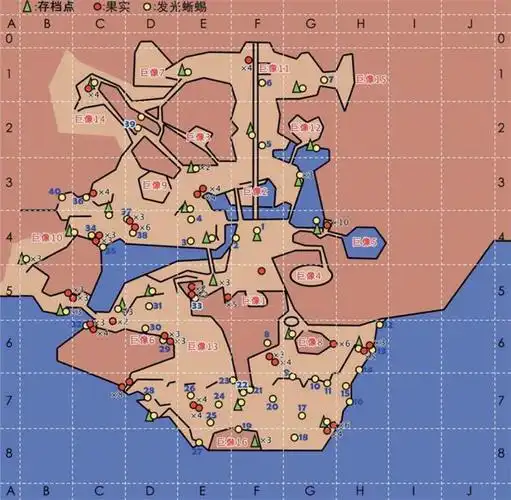 旺达与巨像地图旺达与巨像地图分布一览