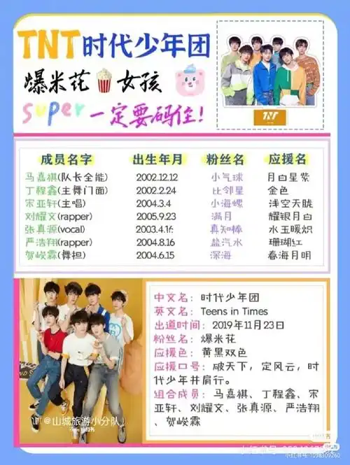 tnt各人资料来了