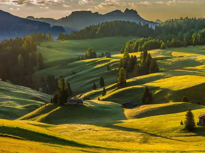 世界上有不绝的风景我有不老的心情