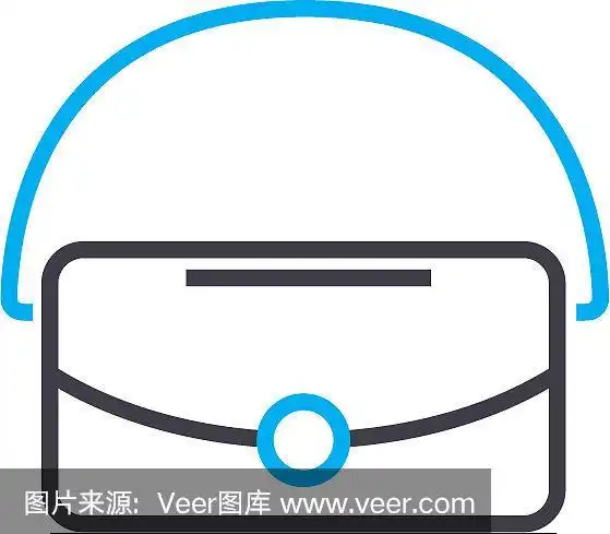 虚荣袋细线笔触虚荣图标