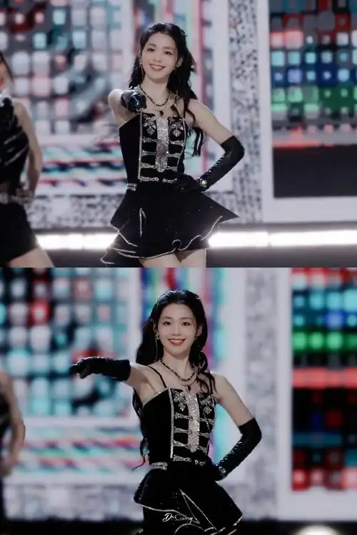 火箭少女101合体舞台##段奥娟把星光穿身上了##星光大赏内场