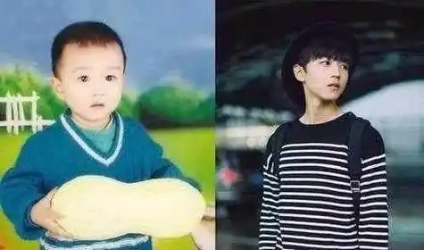 原创从小帅到大的男星鹿晗杨洋王俊凯他绝对是第一名