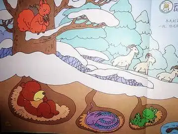 青蛙冬眠简笔画2