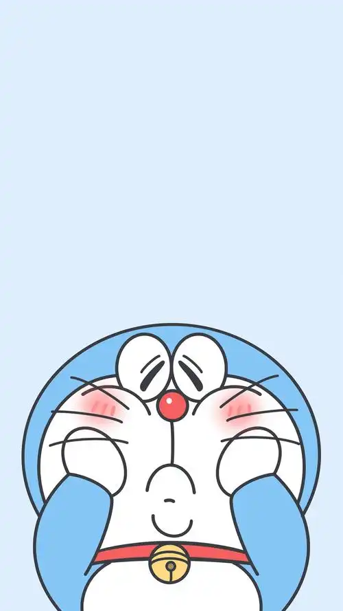 哆啦a梦呆萌可爱手机壁纸-动漫-手机壁纸下载-美桌网