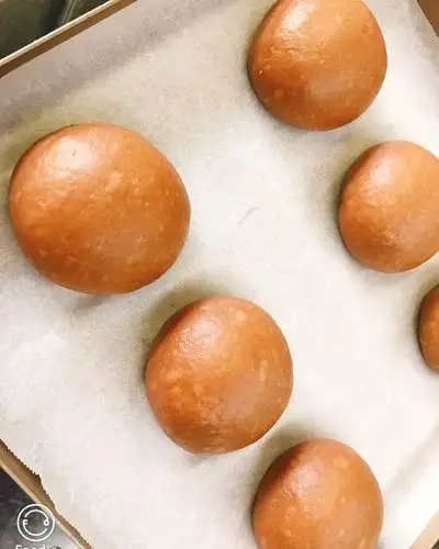 圆一做的可可面包