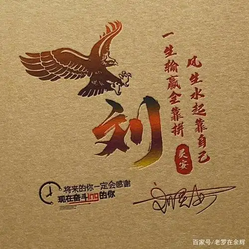 三十五张不同风格3d立体签名微信头像,高端大气上档次,有你的吗