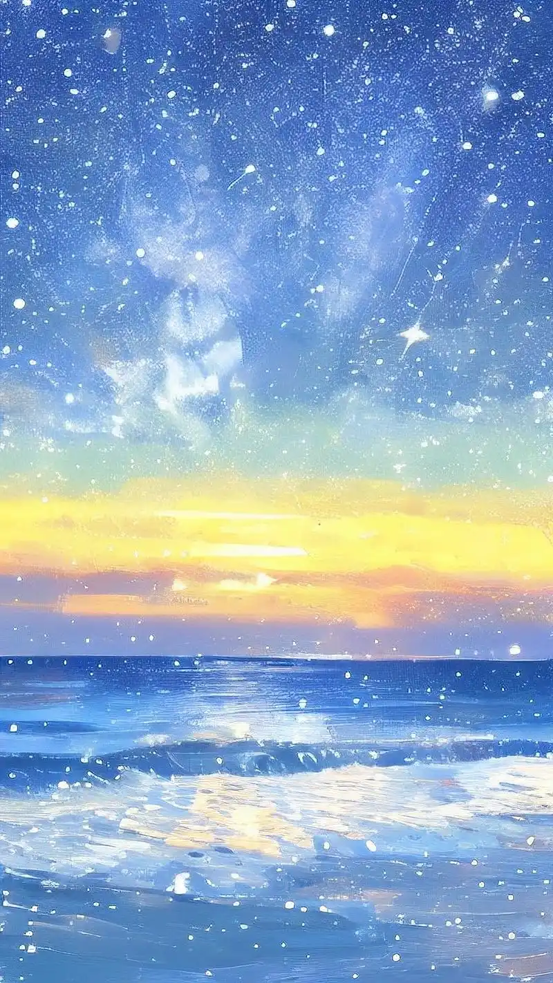 蓝色星空锁屏壁纸,梦幻之选 蓝色星空锁屏壁纸来啦,宝宝们~ 每一次