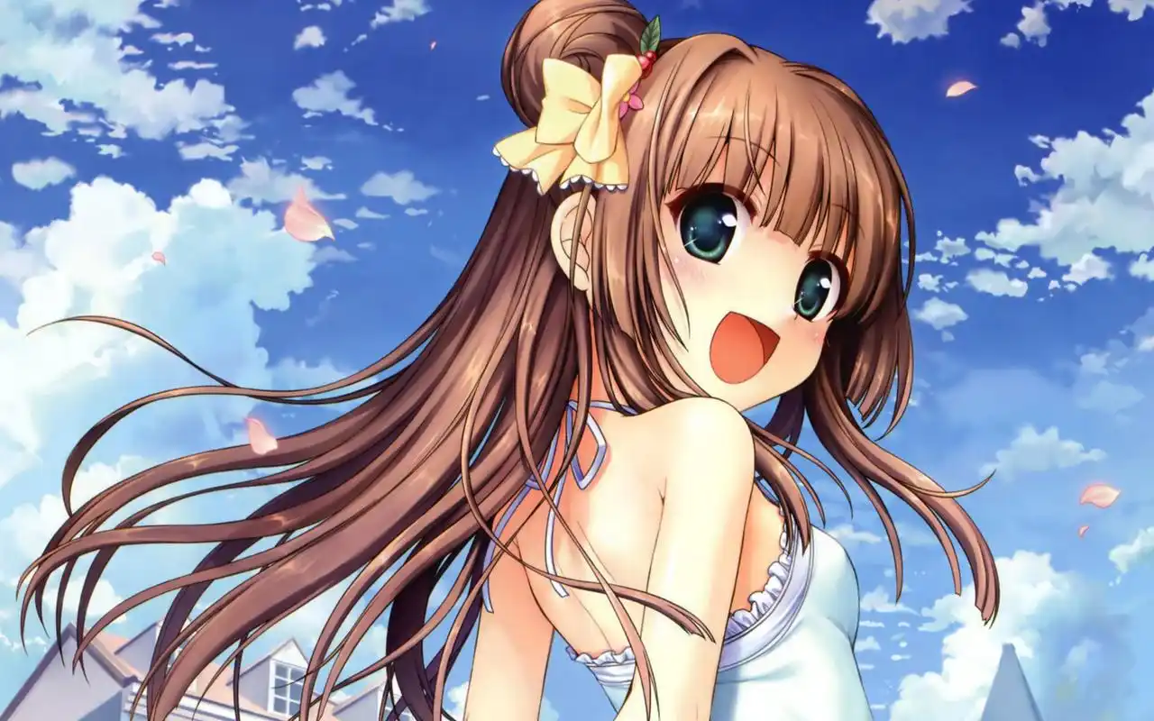 日本卡通动漫性感美女图片桌面壁纸