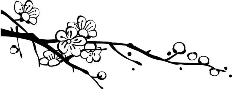 关于冬天的梅花简笔画 简笔画图片大全-蒲城教育文学网