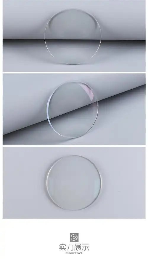 眼镜镜片 大明优尔仕1.74防蓝光超发水镜片 树脂镜片批发