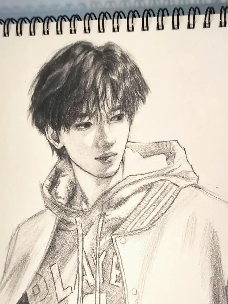 反正我早习惯你已不在 #宋亚轩#手绘 - 抖音